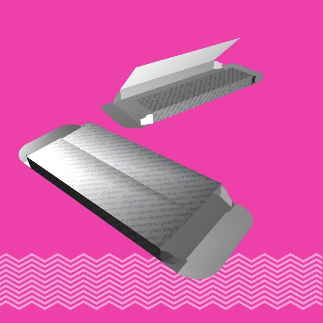 Cardboard carton packaging printer and Cardboard carton packaging manufacturer. Tuck-in top cartons AERO GLUED ON THE BACK. Tams Packaging.