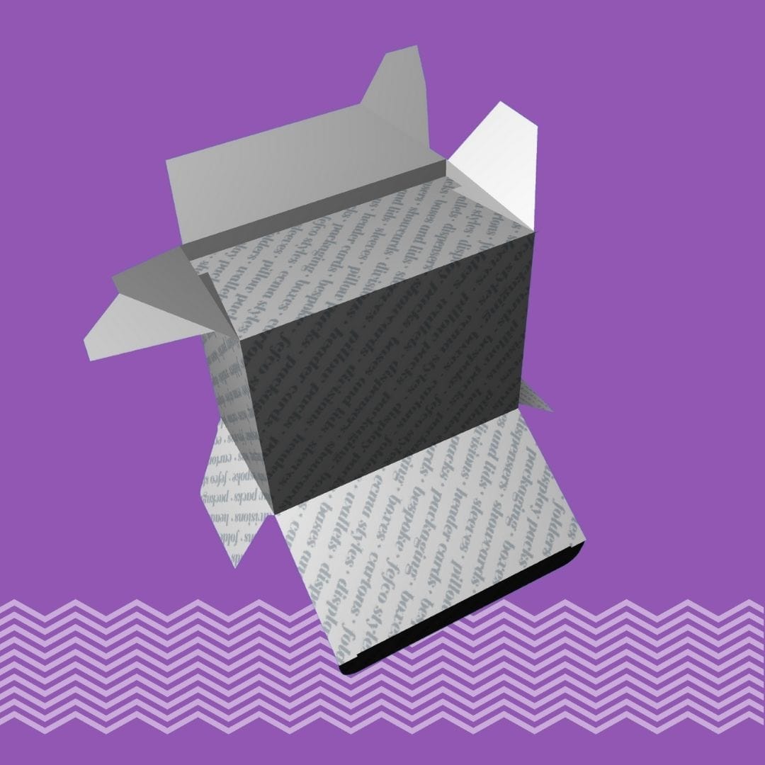 Cardboard carton packaging printer and Cardboard carton packaging manufacturer. Tuck-in top cartons fully overlapping crash lock. Tams Packaging.