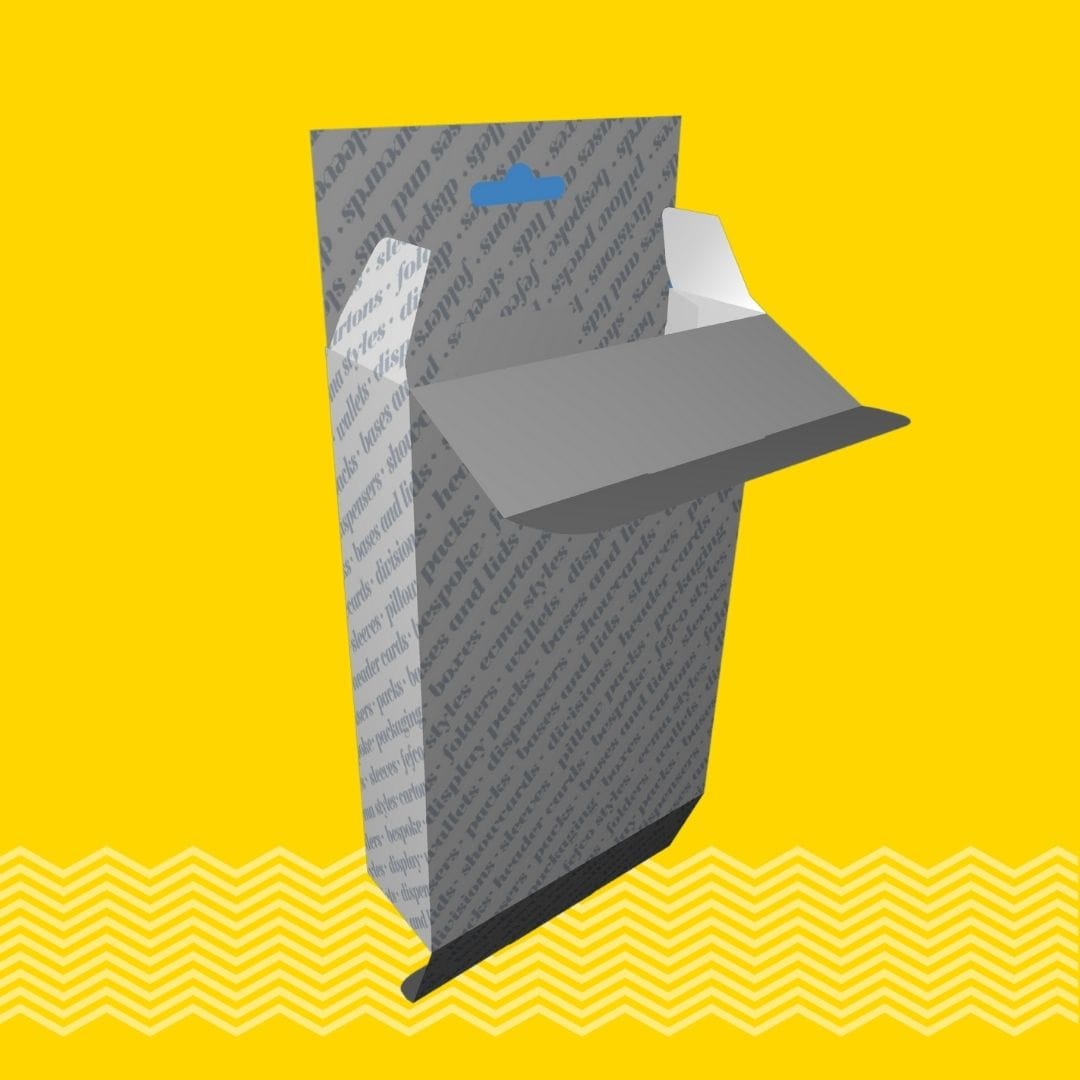 TP026 AERO WITH HEADER. Euroslot packaging uk.